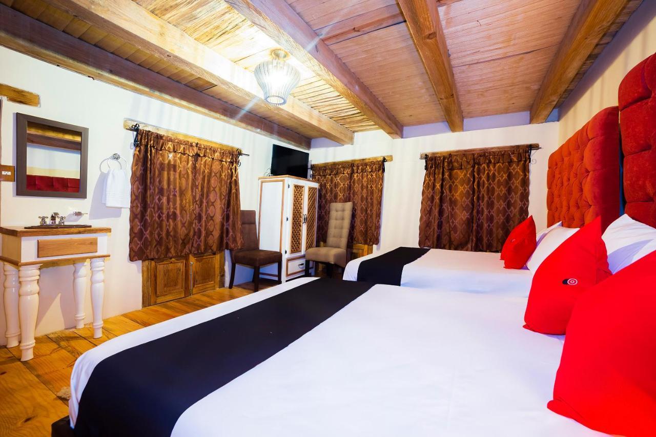 Capital O Cabanas Y Hotel El Rincon Zacatlán 外观 照片