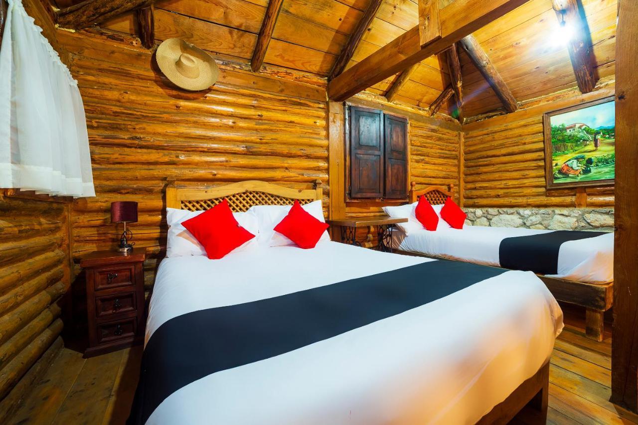 Capital O Cabanas Y Hotel El Rincon Zacatlán 外观 照片