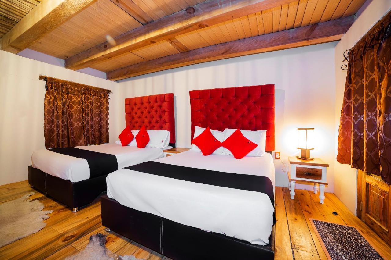 Capital O Cabanas Y Hotel El Rincon Zacatlán 外观 照片